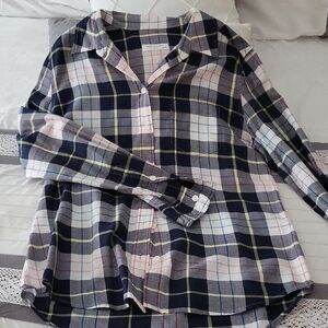Equipment Multicolor Plaid Shirt